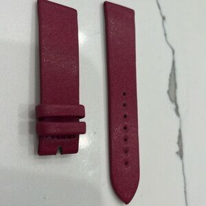 Authentic Chopard 20MM Satin Silky Watch Strap Band Burgundy